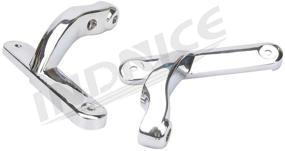 img 1 attached to Chromed Auxiliary Brackets Touring Electra