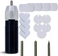 🔪 zoleland silhouette cameo 4 3-in-1 etching/engraving tool kit with tips and metal stamping blanks designed for silhouette cameo 4 logo