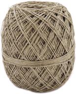 🌿 hemp toner cord: natural, 20# strength, 400 feet/pkg – ideal for crafting and diy projects logo