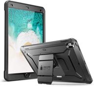 🔒 supcase чехол для ipad pro 12.9 2017, [тяжелая нагрузка] ультракрепкий чехол серии "единороговый жук про" для защиты без защитного экрана для apple ipad pro 12.9 дюйма 2017 года, не совместим с версией 2018 года (черный) логотип