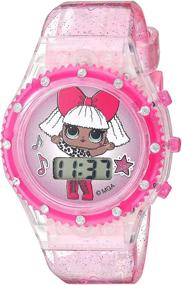 img 3 attached to L.O.L Surprise Quartz Plastic Girls' Watches and Wrist Watches: Fashionable Timepieces for Kids