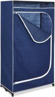 👚 whitmor clothes closet - durable freestanding garment organizer with reliable fabric cover логотип