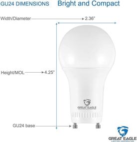 img 2 attached to Transform Your Space with GREAT EAGLE LED GU24 Base Lighting Solutions