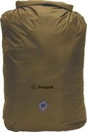 🔒 snugpak dri-sak: waterproof storage bag with air valve, 40l, coyote - roll & clip seal for ultimate protection логотип