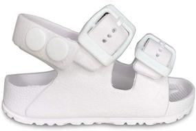 img 4 attached to Adorable and Versatile: Lucky 👶 Love Toddler Water Sandals for Boys