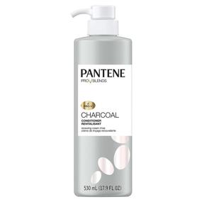 img 4 attached to 💆 Pantene Pro-V Blends, 17.9 жидких унций, кондиционер без сульфатов со включенным активированным углём.