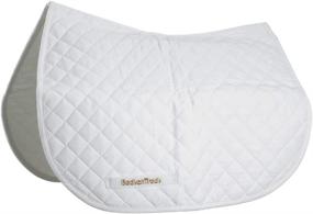 img 4 attached to Enhanced Comfort and Breathability: Back on Track Lightweight Baby Horse Riding Saddle Pad