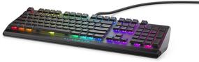 img 1 attached to Alienware AW510K Low-Profile RGB Gaming Keyboard: Alienfx Per-Key RGB LED 👽 - Media Controls & USB Passthrough - Cherry MX Low Profile Red Switches