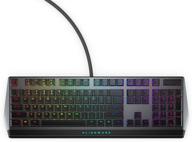 alienware aw510k low-profile rgb gaming keyboard: alienfx per-key rgb led 👽 - media controls & usb passthrough - cherry mx low profile red switches logo