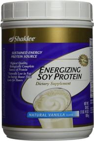 img 4 attached to 🌱 Organic Vanilla Soy Protein Powder, 1.14 LB - Boost Your Energy Naturally