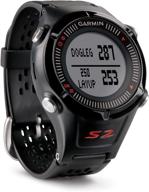 ⛳️ certified refurbished garmin approach s2 gps golf watch - black, worldwide courses логотип