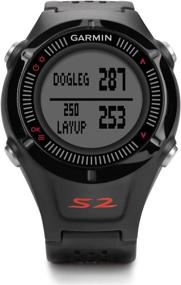 img 1 attached to ⛳️ Certified Refurbished Garmin Approach S2 GPS Golf Watch - Black, Worldwide Courses