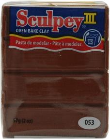 img 1 attached to Sculpey III Clay 2Oz Chocolate