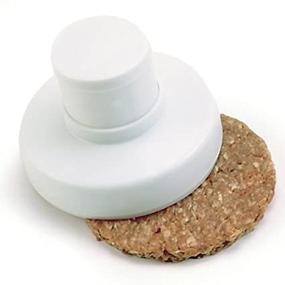 img 4 attached to 🍔 Norpro Hamburger Press: Efficient, One-Size White Design for Perfect Burgers