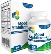 🌞 mood stabilizer-xl: enhancing your mood naturally with mood support supplements/vitamins - experience an uplifting boost with 5-htp (60 capsules) logo