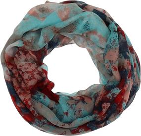 img 1 attached to Accessories Marble Fashionable Viscose Oversized