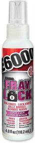 img 4 attached to 🧵 4 fl oz E6000 565204 Fray Lock Adhesive - Shelf Bottle for Enhanced SEO