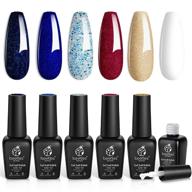 🎄 blue christmas gel set: beetles gel nail polish perfect for sparkling red, glittery white, and blue holiday nails logo