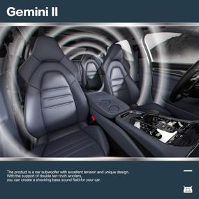 img 3 attached to DEVMO Gemini II Dual 10-Inch Subwoofer System with 1200W Power Amplifier – Perfect for Cars, Pickups, and Ford F Series