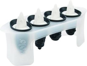 img 3 attached to 🐧 Tovolo Penguin Ice Pop Molds - Set of 4 Flexible Silicone Freezer Molds, Popsicle Makers with Reusable Sticks, Dishwasher-Safe & BPA-Free - White