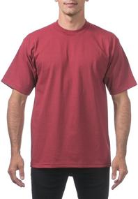 img 4 attached to 👕 Heather Pro Club Heavyweight T Shirt: Superior Quality for Ultimate Comfort