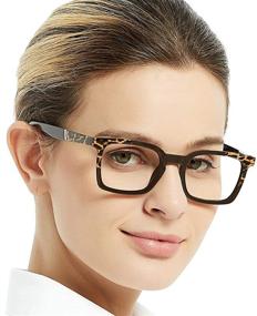 img 4 attached to 👓 OCCI CHIARI Women's Blue Light Blocking Reading Glasses Computer Readers with Variable Strengths (1.0, 1.5, 2.0, 2.5, 3.0, 3.5, 4.0, 5.0, 6.0)