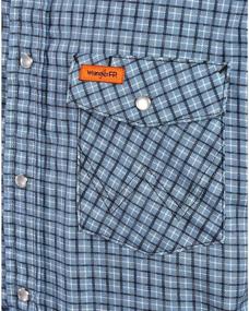 img 2 attached to Wrangler Flame Resistant Western 🔥 Pocket Men's Clothing: Protection meets Style