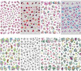 img 3 attached to Dornail Butterfly Stickers Self Adhesive Decorations