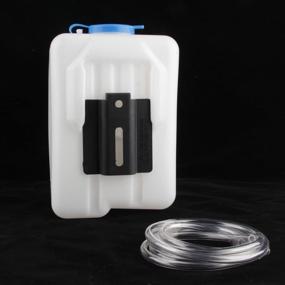 img 3 attached to 🚗 Windscreen Washer Bottle Kit with Universal 12V Pump for Enhanced Cleaning