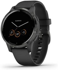 img 4 attached to 🔋 Garmin Vivoactive 4 GPS Smartwatch: Music, Body Energy Monitoring, Animated Workouts, Pulse Ox Sensors, and More – Black