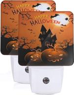 halloween nightlights bedroom bathroom decorations logo