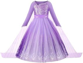 img 3 attached to 👸 JerrisApparel Princess Costume Halloween Accessories Dress Up: Perfect for Costumes, Pretend Play, and Fun!