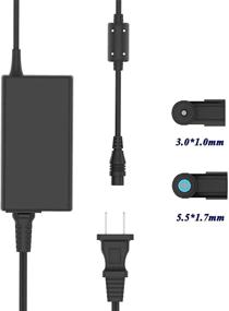 img 2 attached to 💻 65W Laptop Charger for Acer Chromebook R11 R15 CB3 CB5 C720 & Aspire 1 3 5 E3 E5 E15 ES1 R5 R7 S7 V5 V7 E5-575 A515-54: Efficient Power Supply (Round Tips)