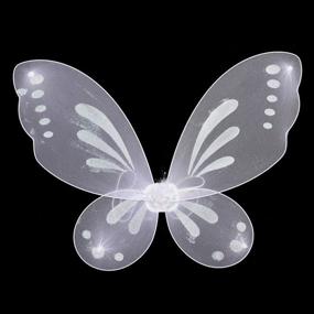 img 4 attached to 🦋 Dushi Butterfly Birthday Accessory Halloween: Enhance Your Costume with this Exquisite Fluttering Delight!