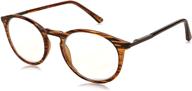 👓 foster grant men's braydon multifocus rectangular reading glasses (gunmetal/transparent, 54 mm + 2.5) logo