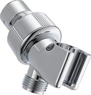 🚿 enhance your shower experience with the delta u3401-pk adjustable shower arm mount in chrome, 0.5 logo