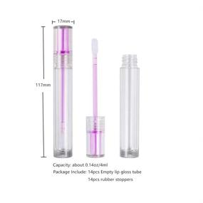 img 1 attached to Tubes，4Ml Transparent Containers Refillable Container