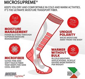 img 1 attached to 🧦 Supreme Ski Socks by Eurosocks - Unisex Adult Winter Sports Socks