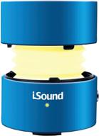 isound fire waves bluetooth колонка с микрофоном и динамическим синим светодиодным эффектом логотип