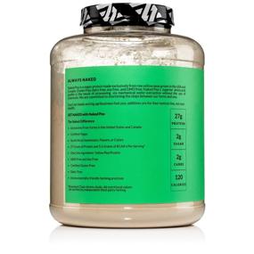 img 1 attached to 🌱 100% North American Farms Pea Protein Powder - Vegan Pea Protein Isolate - Plant Protein Powder, Digestion-Friendly - Accelerates Muscle Recovery