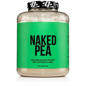 img 4 attached to 🌱 100% North American Farms Pea Protein Powder - Vegan Pea Protein Isolate - Plant Protein Powder, Digestion-Friendly - Accelerates Muscle Recovery