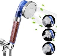 💦 luxsego high pressure shower head with filter beads: effective water saving and hair & skin care solution logo