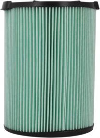 img 3 attached to VF6000 5-Layer Pleated Paper Vacuum Filter: The Perfect Fit for Rigid Shop Vac 6-20 Gallon Wet Dry Vacuums WD5500, WD0671, WD6425, WD7000, WD1280, WD1851, WD1680, WD1956, RV2400A, 1400RV, RV2600B