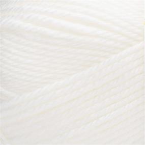 img 1 attached to ❤️ Red Heart Soft Baby Steps Yarn - White, E746-9600