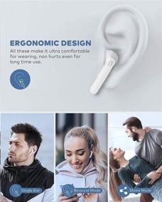 img 3 attached to Top-Quality Lady House Sport Earbuds in Blue (FP-01-BL): Ultimate Sound Experience