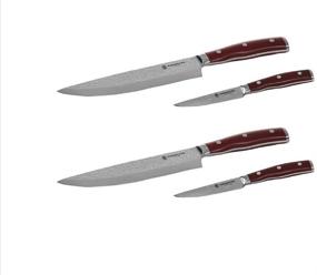 img 4 attached to Forged in Fire: Premium 2-Piece Stainless Steel Knives Set with Warranty