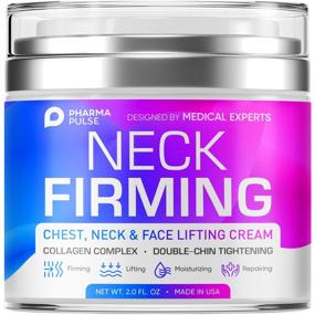 img 4 attached to 💫 Revitalize Neck Skin with Neck Firming Cream: Anti-Wrinkle & Anti-Aging Moisturizer for Men & Women, Targets Double Chin and Sagging Skin on the Neck, Chest, and Décolleté