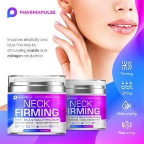 img 1 attached to 💫 Revitalize Neck Skin with Neck Firming Cream: Anti-Wrinkle & Anti-Aging Moisturizer for Men & Women, Targets Double Chin and Sagging Skin on the Neck, Chest, and Décolleté