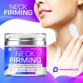 img 3 attached to 💫 Revitalize Neck Skin with Neck Firming Cream: Anti-Wrinkle & Anti-Aging Moisturizer for Men & Women, Targets Double Chin and Sagging Skin on the Neck, Chest, and Décolleté