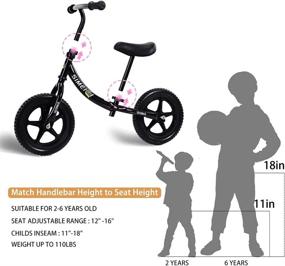 img 2 attached to Balance Walking Training Bicycle Toddlers